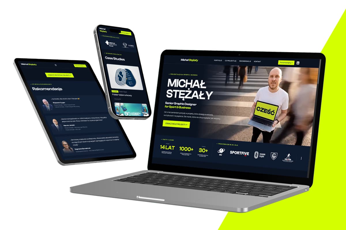 Nowe portoflio www.michal-stezaly.pl