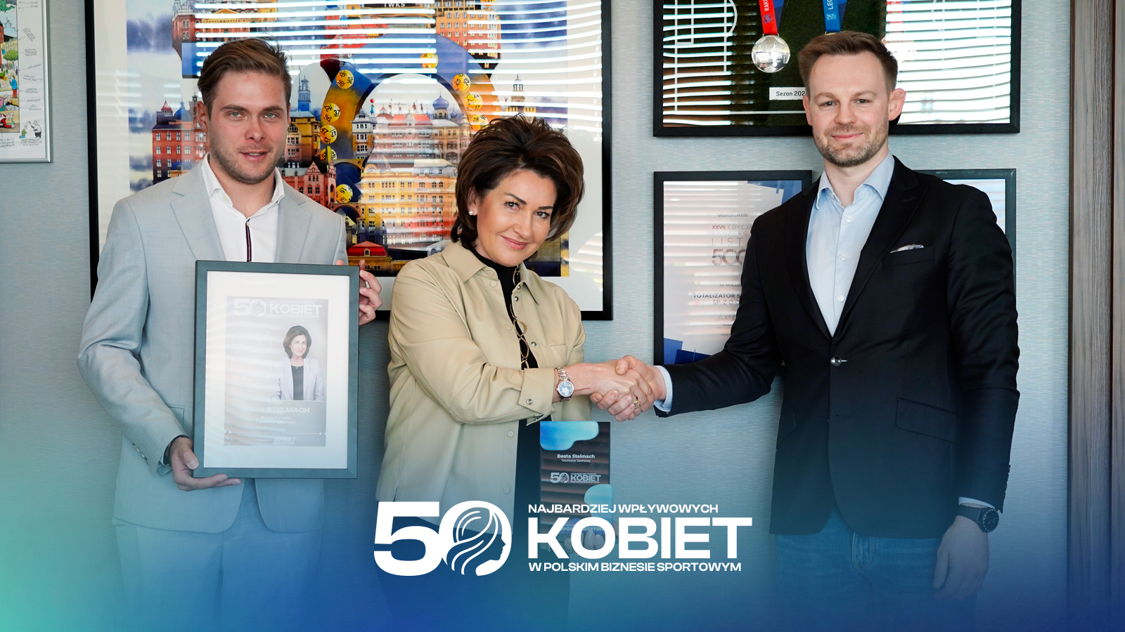 Grafika promująca —  50 Najbardziej Wpływowych Kobiet w Polskim Biznesie Sportowym