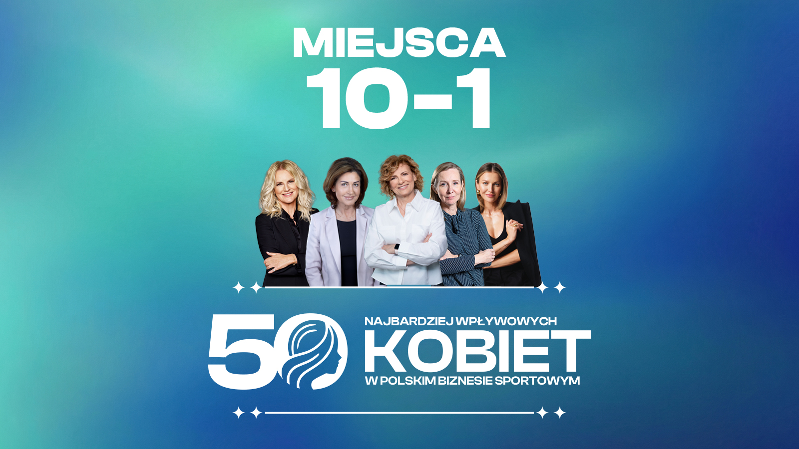 Grafika ogólna —  50 Najbardziej Wpływowych Kobiet w Polskim Biznesie Sportowym