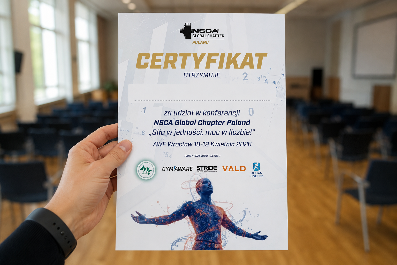Certyfikat NSCA Poland - konferencja 2026