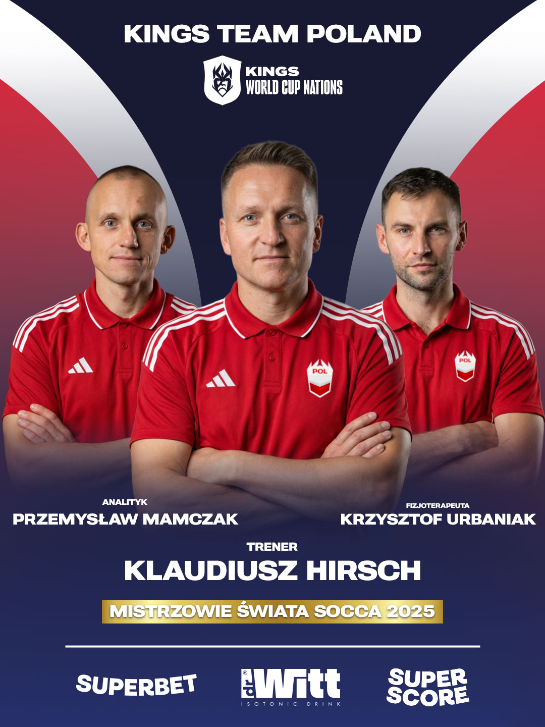 Kings League - Team Poland - Ai sesja zdjęciowa